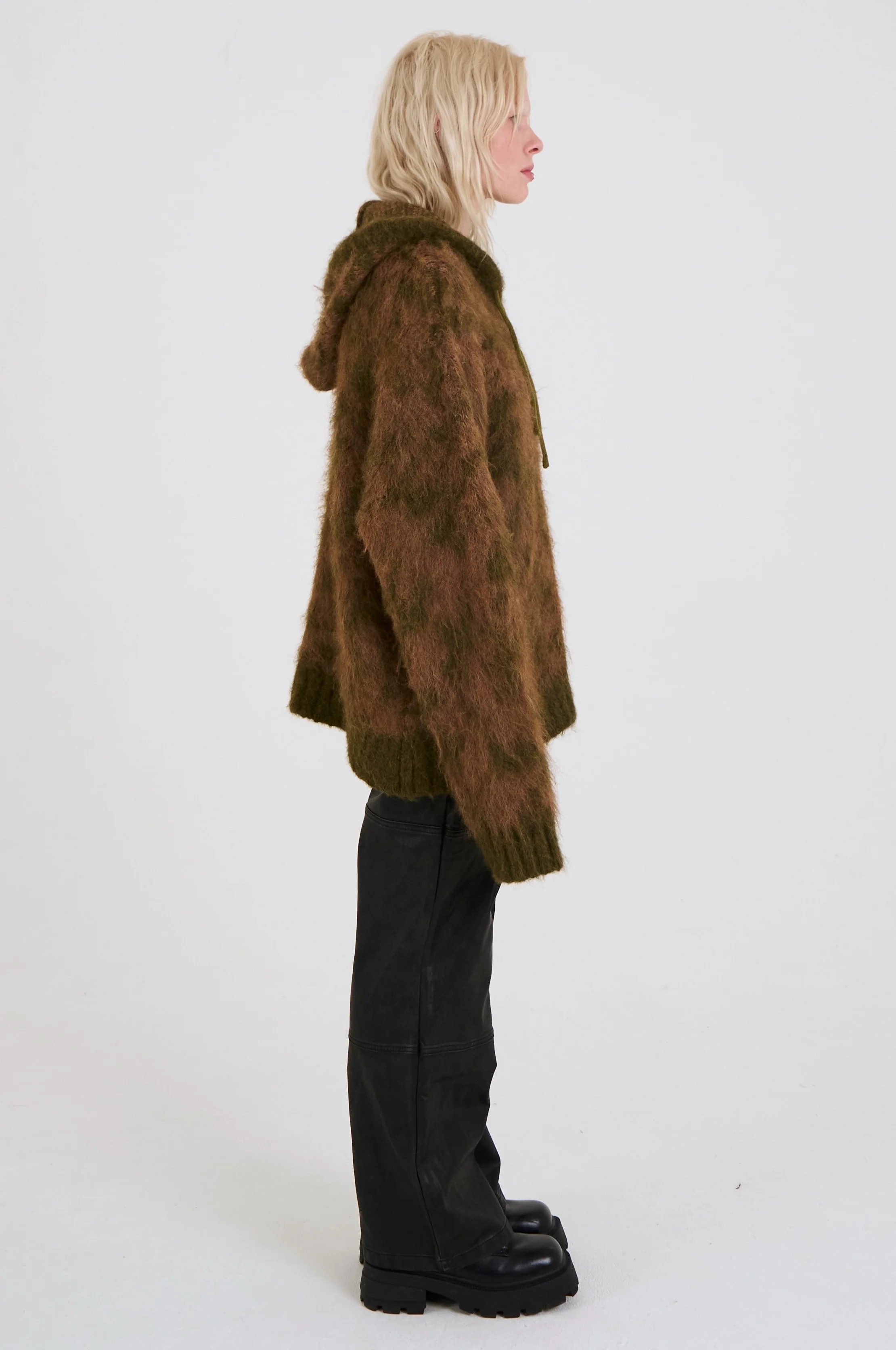 Arrakis Grunge Knit Hoodie - Image 4