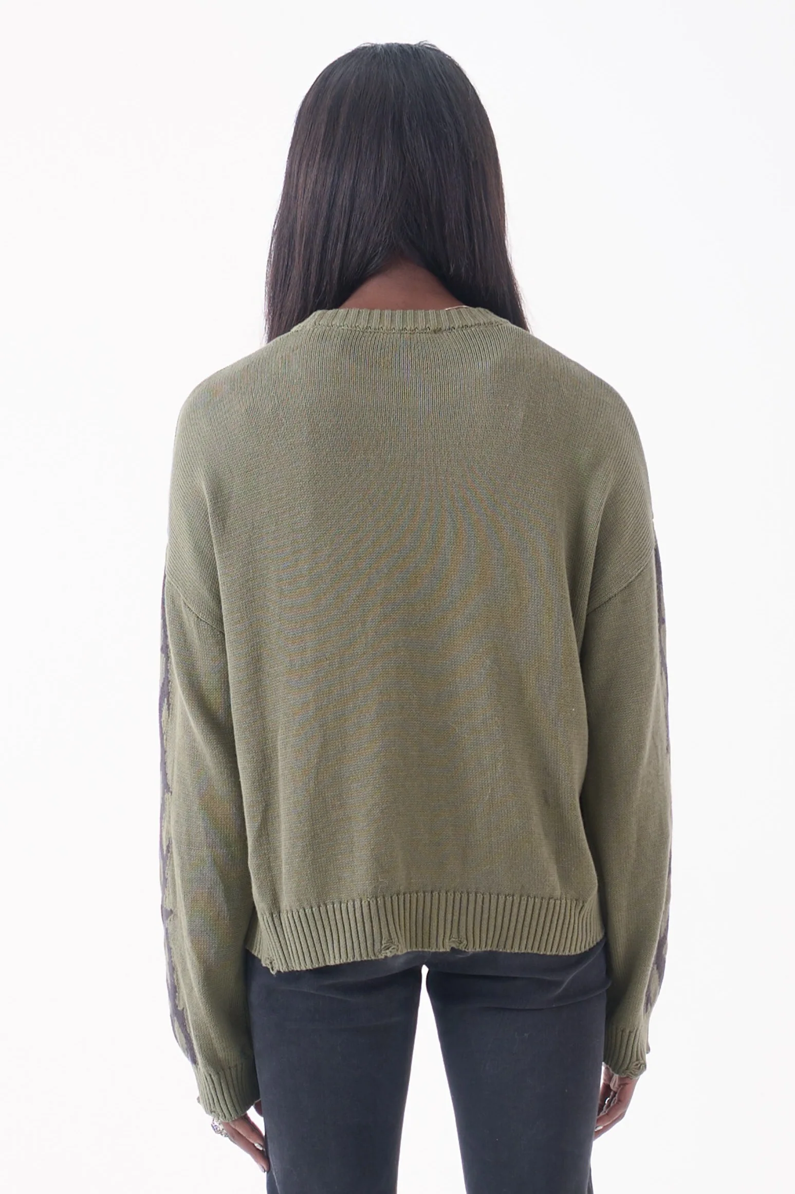 Crown Tattoo Graphic Knit - Image 4