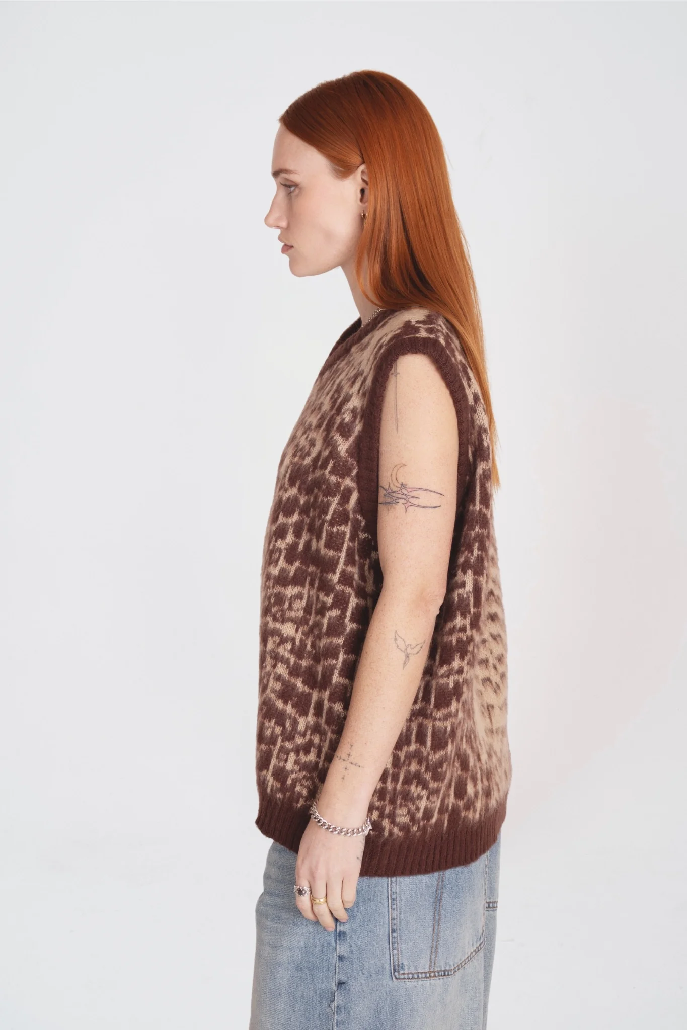 Gator Croc Knit Vest - Image 3