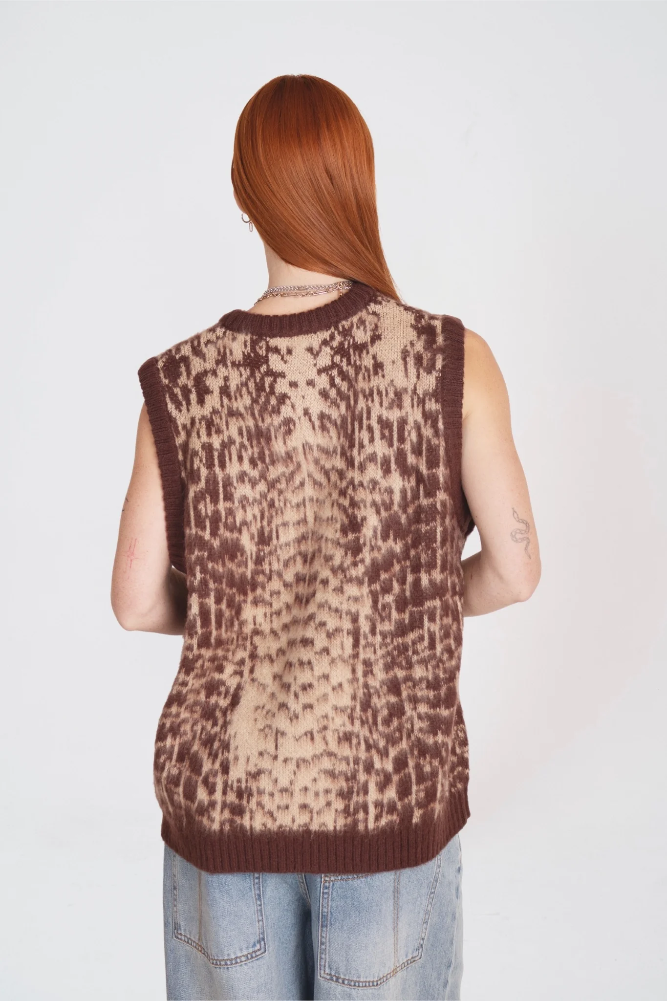 Gator Croc Knit Vest - Image 4