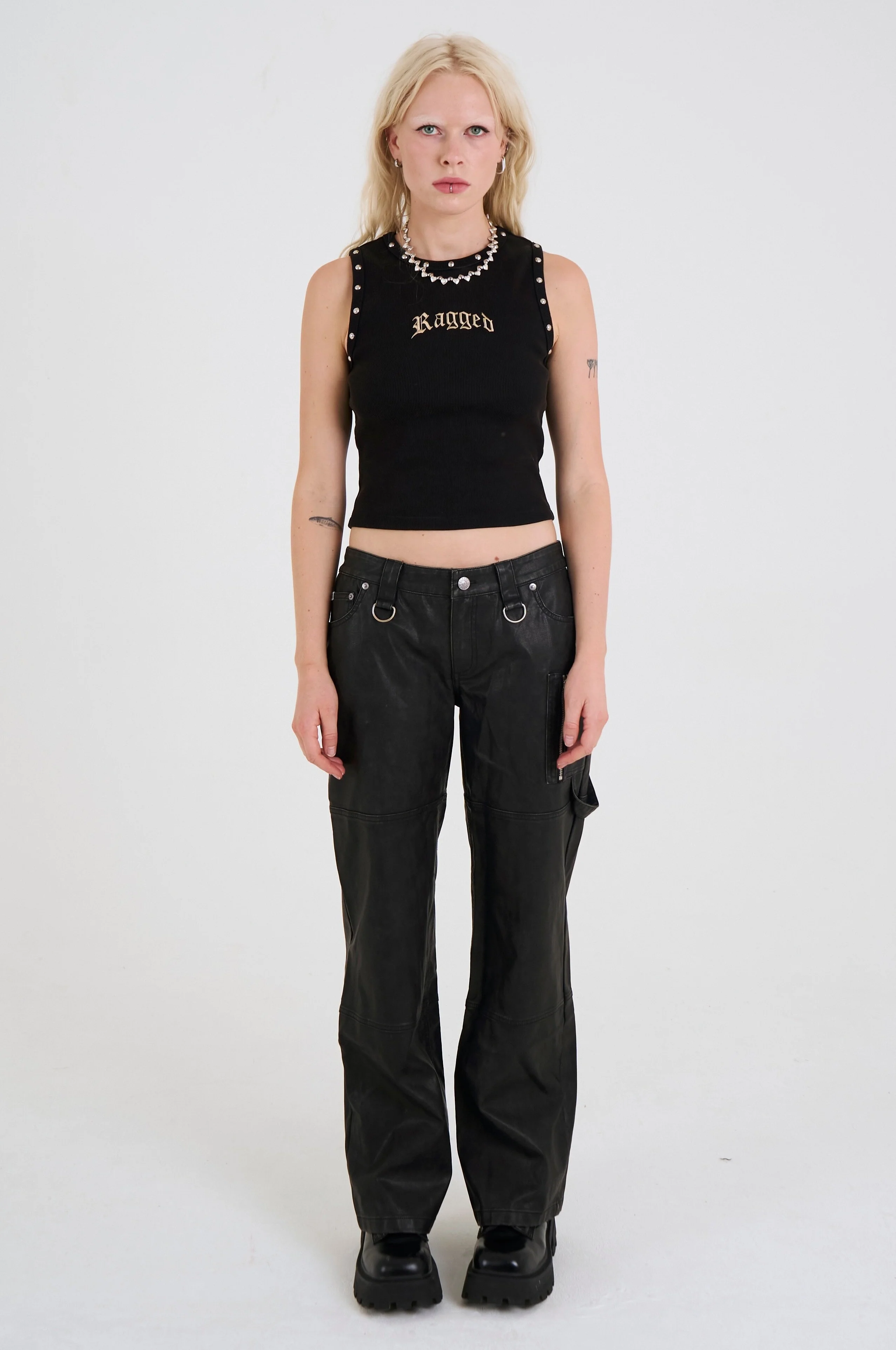 Lita Faux Leather Pants