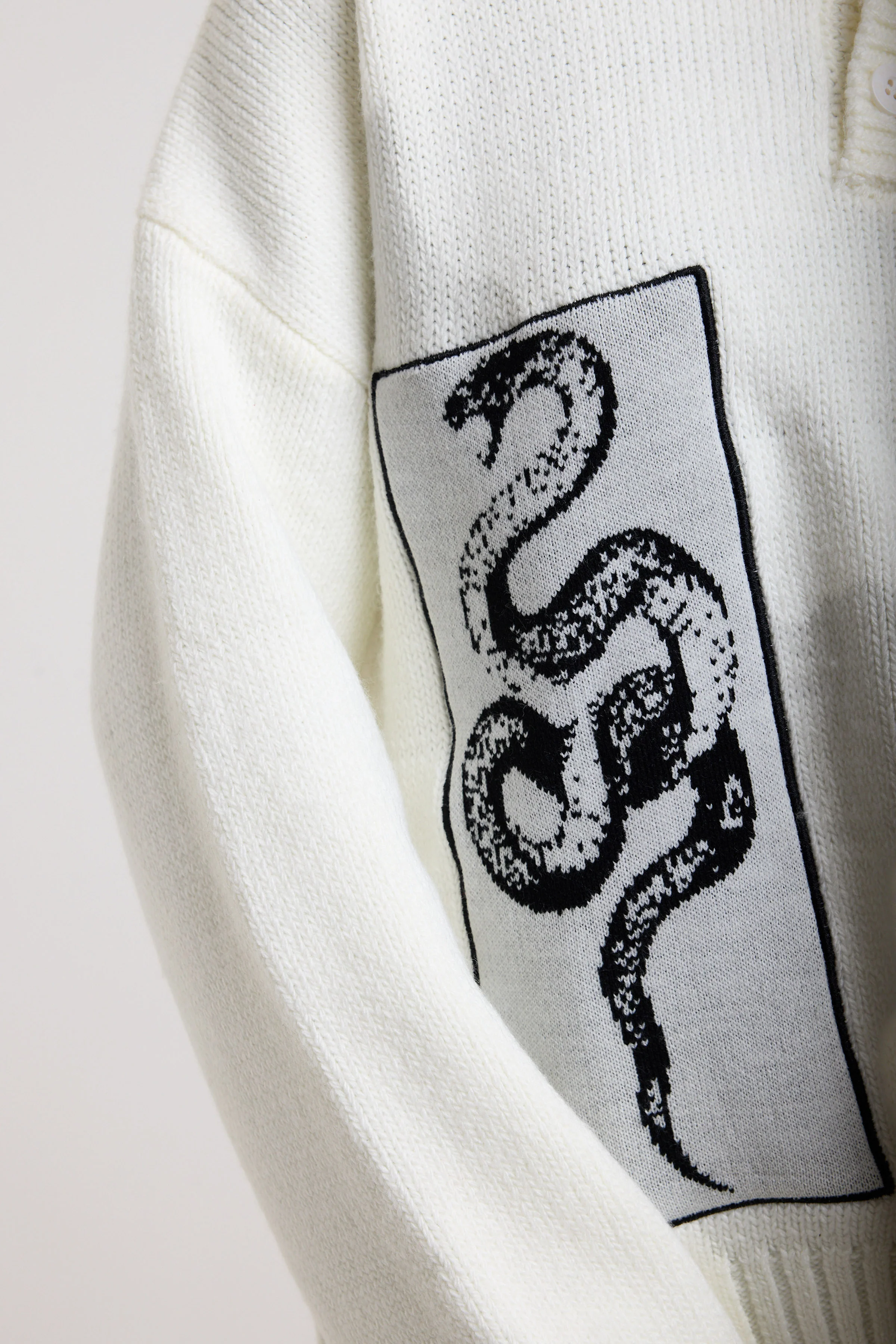 Post Rugby Appliqué Knit Jumper - Image 6
