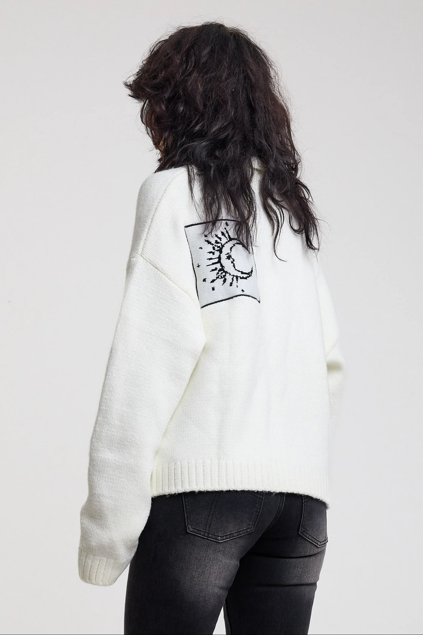 Post Rugby Appliqué Knit Jumper - Image 8