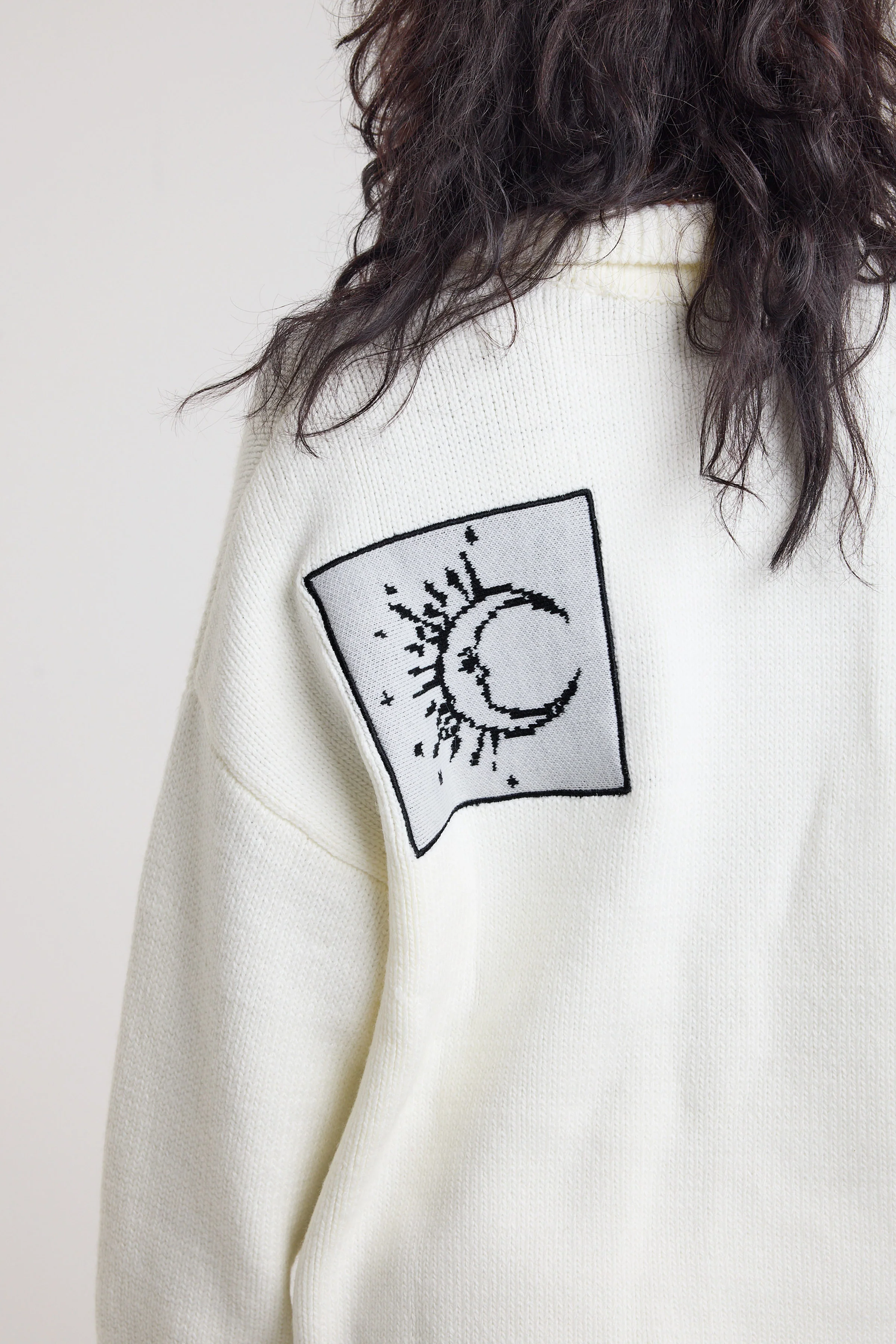 Post Rugby Appliqué Knit Jumper - Image 9