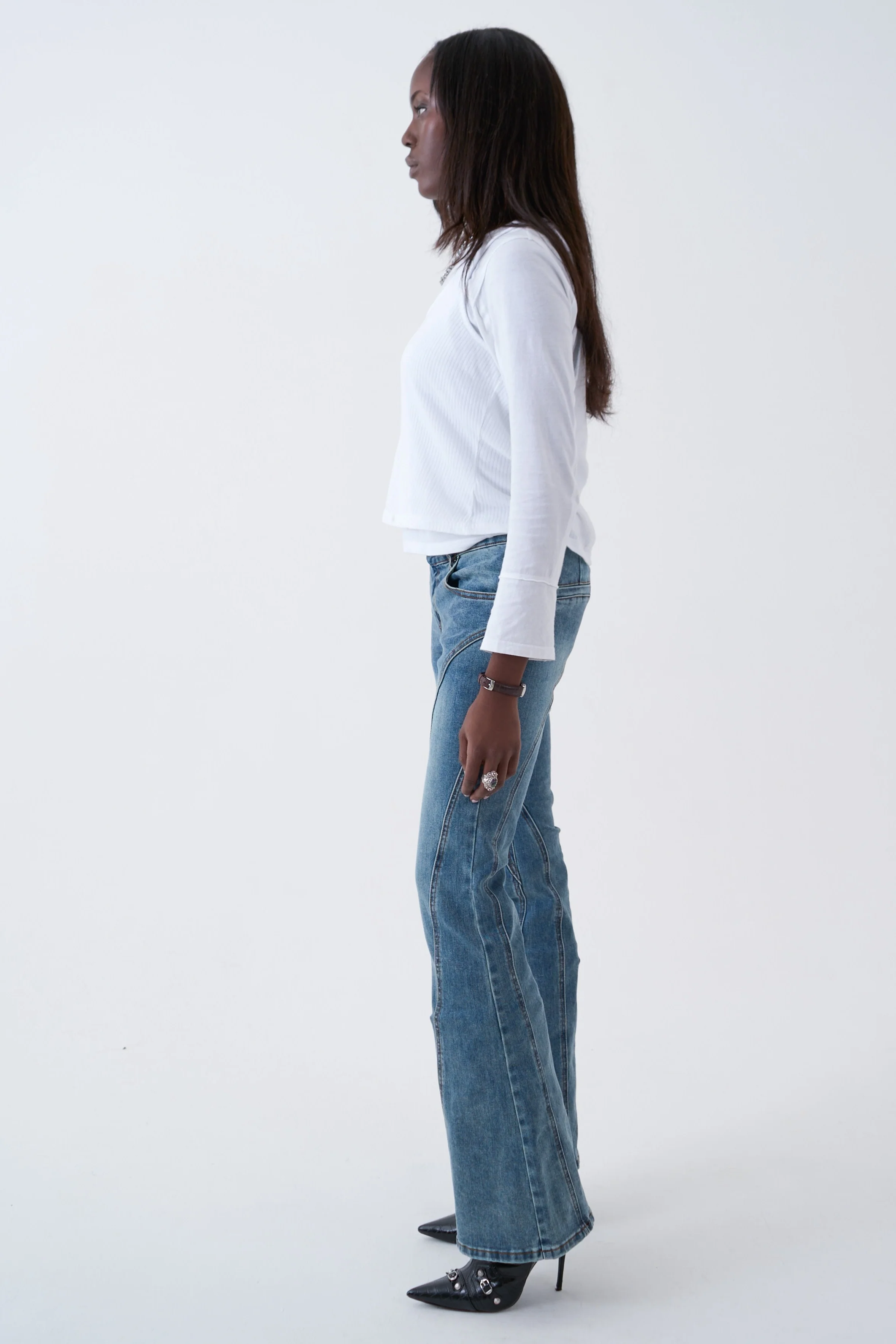 Roxy Moto Flare Jeans - Image 8